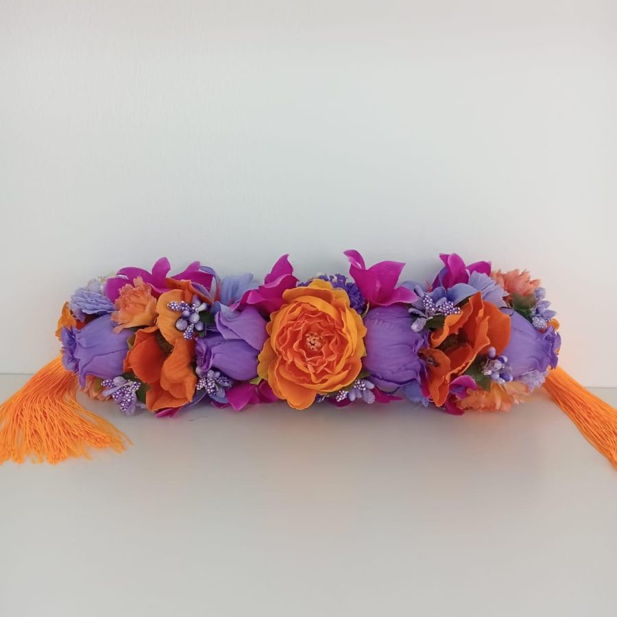 HOMBRERAS NARANJA/LILA (2)