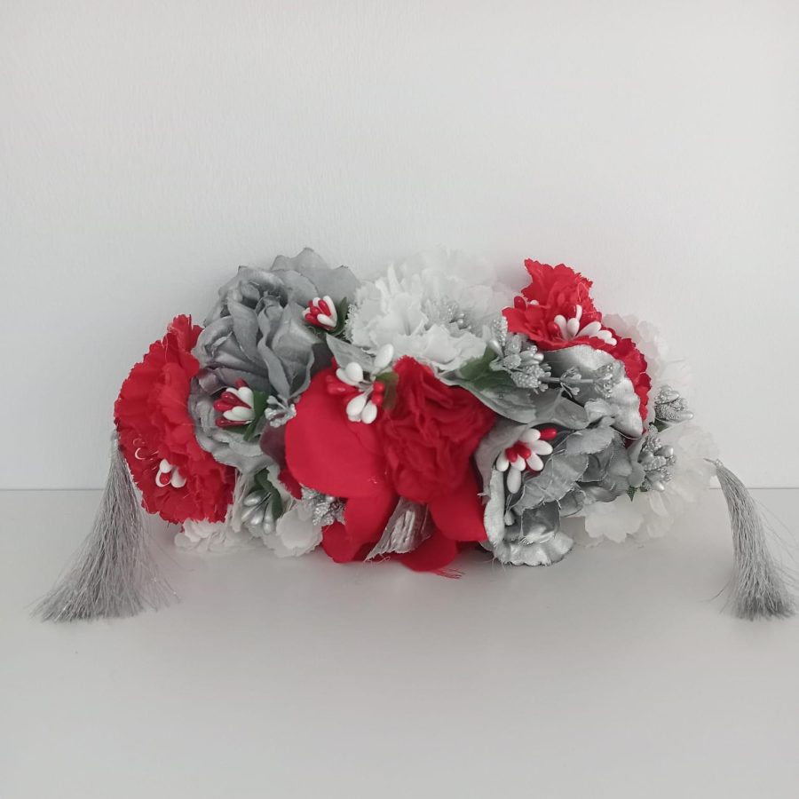 HOMBRERA ROJO/PLATA