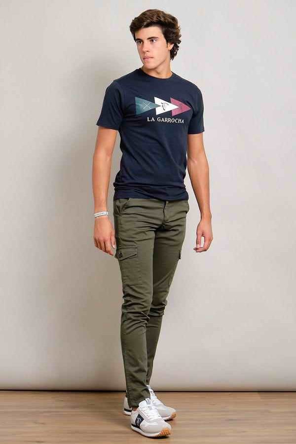 CAMISETA BANDERINES / MARINO