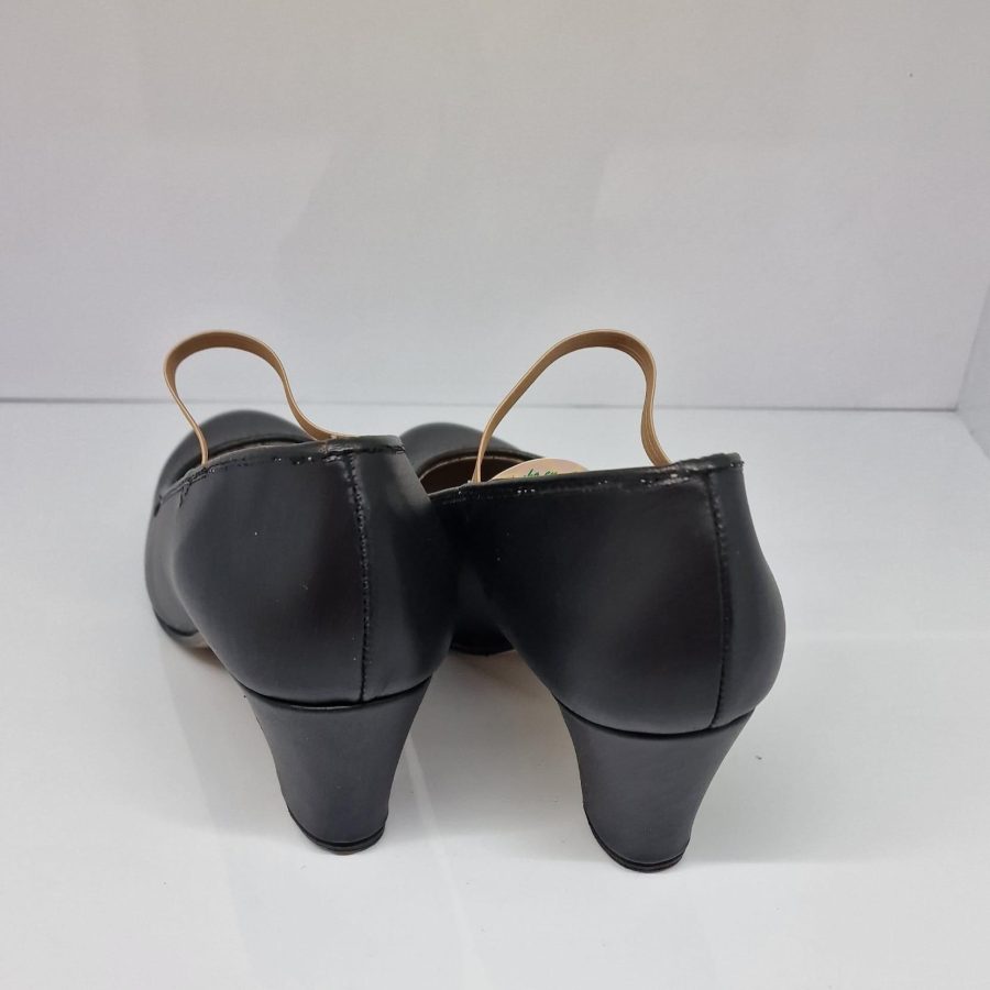 ZAPATOS PIEL  BAILE AMATEUR BOX NEGRO / CON CLAVOS
