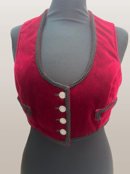CHAQUETA TERCIOPELO FERIA BURDEOS - Imagen 5