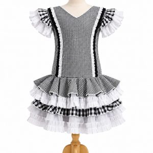VESTIDO FLAMENCO INFANTIL VICHY