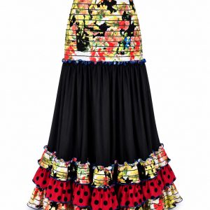 FALDA  FLAMENCA MD. MACARENA