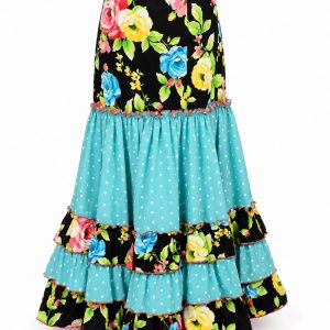 FALDA FLAMENCA CANASTERA MD. LUCIA