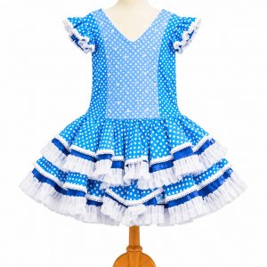 VESTIDO FLAMENCA INFANTIL MD ANITA