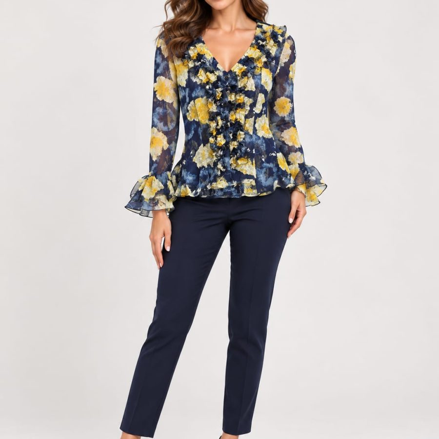CAMISA FLAMENCA DE ENCAJE