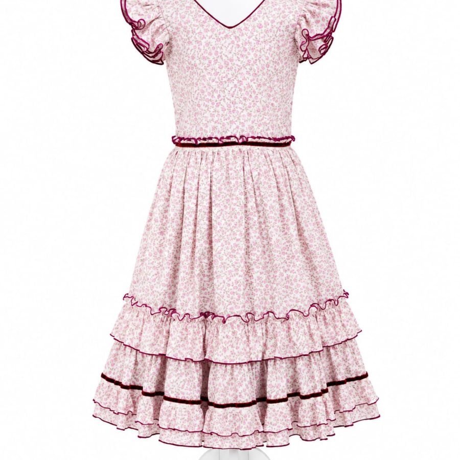 BATA FLAMENCA INFANTIL MD CANDELA
