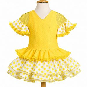 VESTIDO FLAMENCA INFANTIL MD LOLA