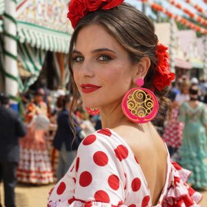 PENDIENTES FLAMENCOS MD AGUADULCE