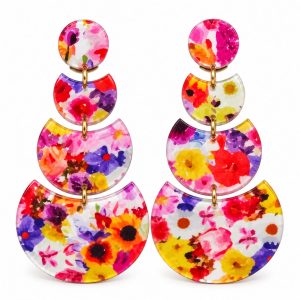PENDIENTES FLAMENCO ACETATO