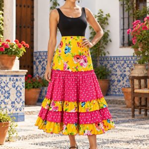 FALDA FLAMENCA MD. LUCIA
