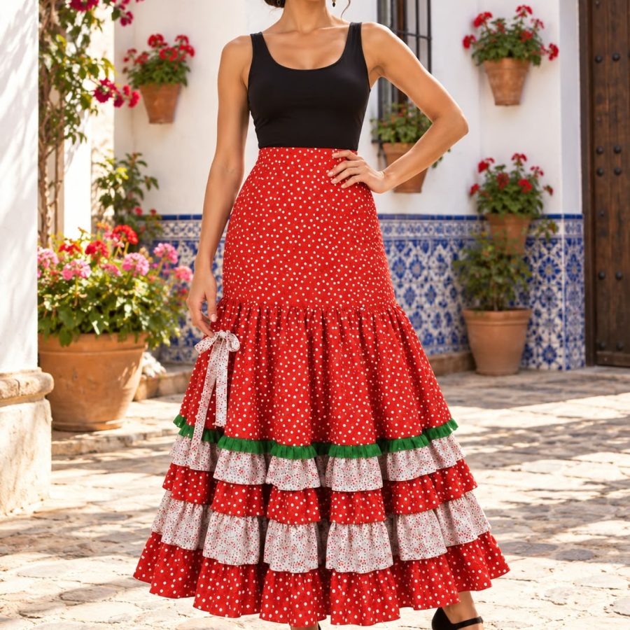 FALDA FLAMENCA MD. POZO
