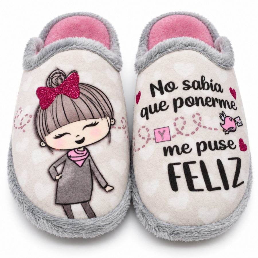 ZAPATILLA ME PUSE FELIZ