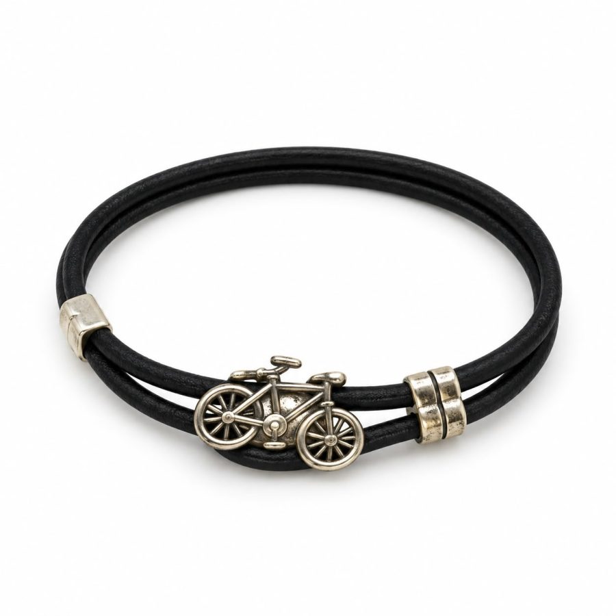PULSERA CICLISTA PLATA
