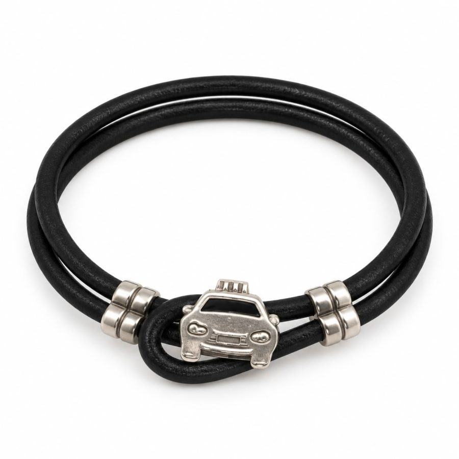 PULSERA TAXISTA PLATA