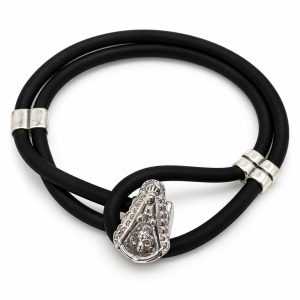 PULSERA VIERGEN DEL ROCIO PLATA