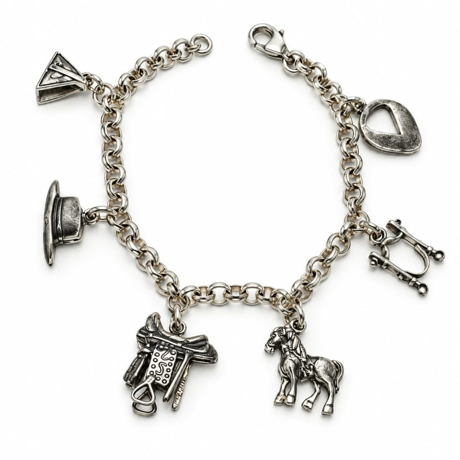 PULSERA PLATA CABALLISTA GRANDE