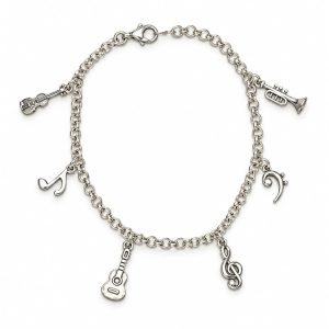 PULSERA MUSICA PLATA PEQUEÑA