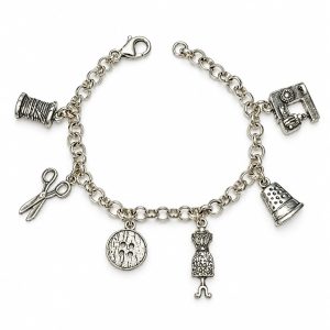 PULSERA MODISTA GRANDE PLATA