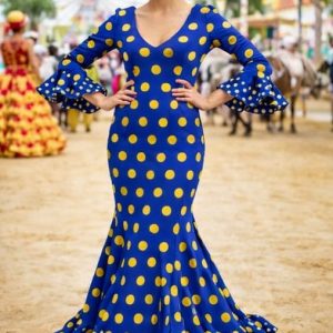 VESTIDO FLAMENCA LUNAR