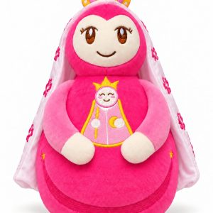 PELUCHE VIRGEN DEL ROCIO GRANDE ROSA