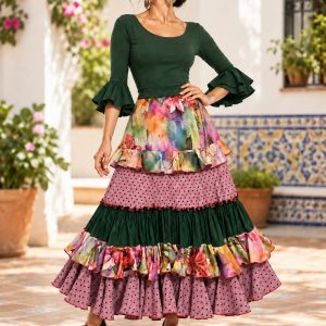 FALDA CANASTERA MOD DOLORES