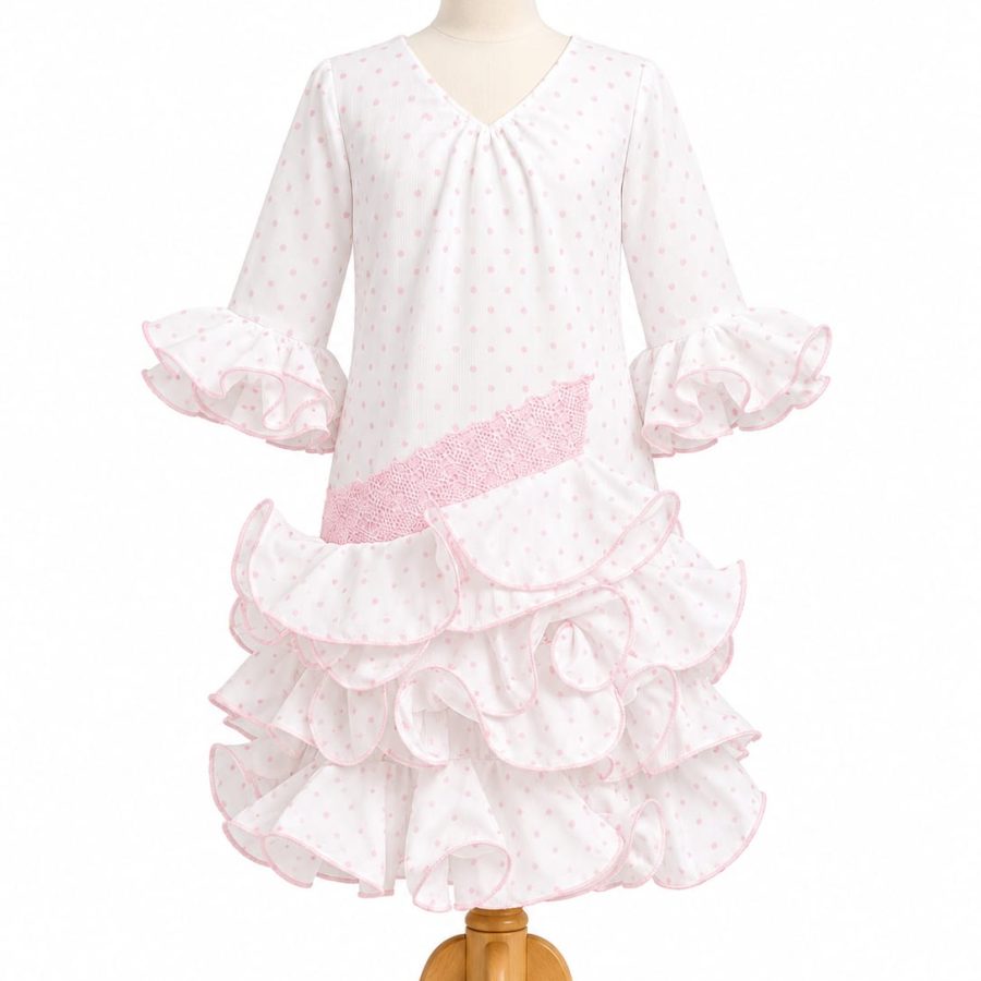 VESTIDO FLAMENCA INFANTIL MD. ZULAY