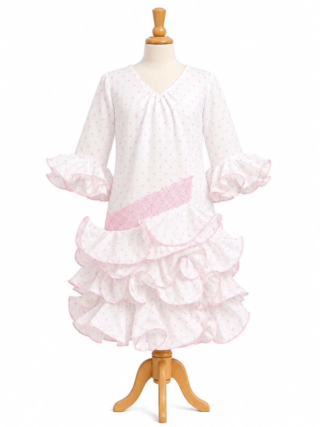 VESTIDO FLAMENCA INFANTIL MD. ZULAY