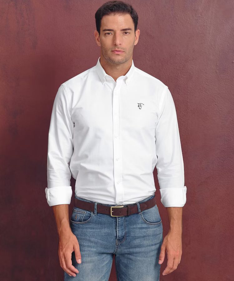 CAMISA OXFORD DETALLE