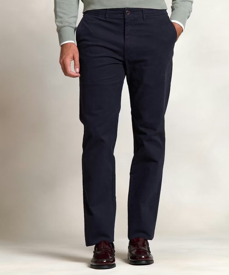 CHINOS REGULAR MARINO