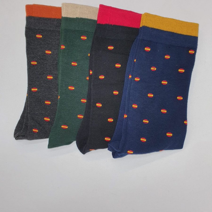 PACK 4 CALCETINES BANDERA COLORES