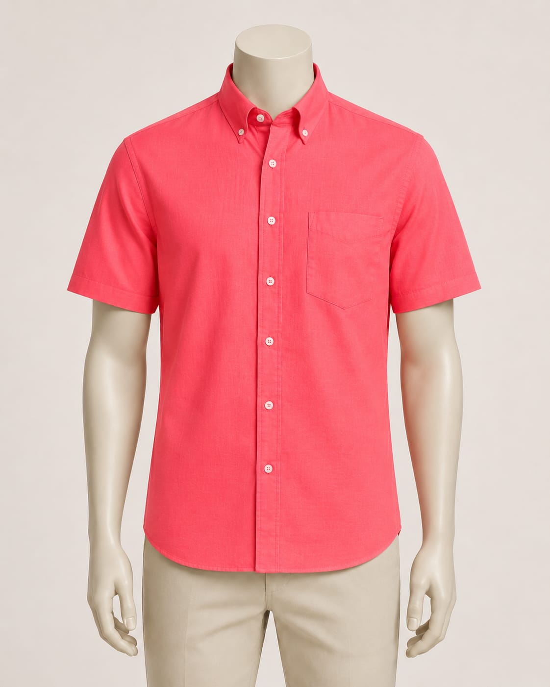CAMISA MANGA CORTA Y BOLSILLO