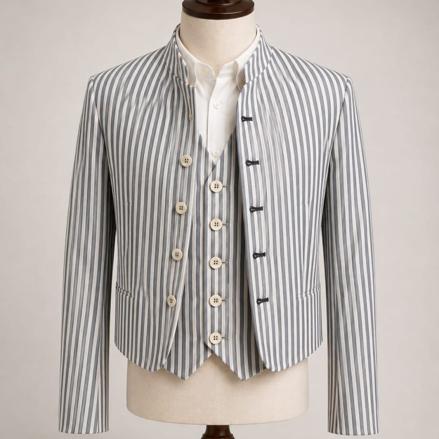 TRAJE CORTO NIÑO RAYA ANCHA