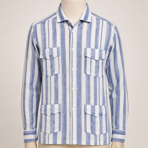 GUAYABERA ESTILO CUBANA RAYAS