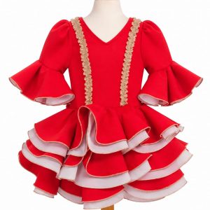 VESTIDO FLAMENCA INFANTIL MD. MARIA