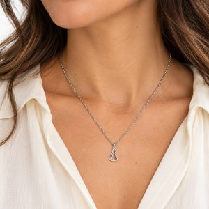 MEDALLA SILUETA VIRGEN ROCIO PEQUEÑA