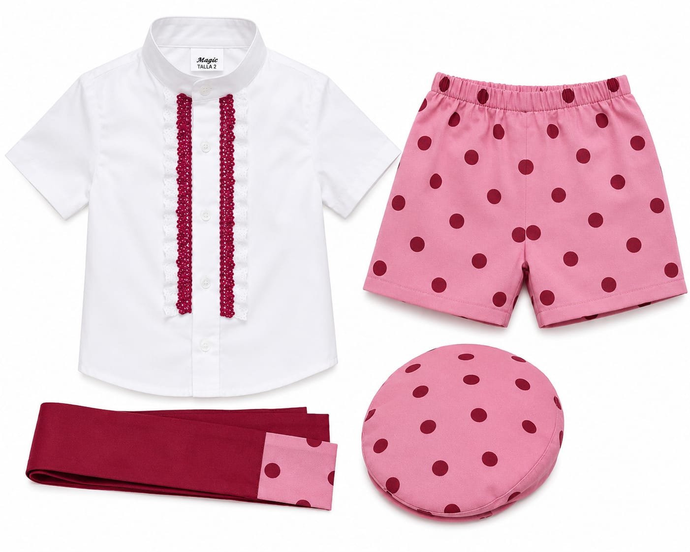 CONJUNTO FLAMENCO INFANTIL NIÑO - Imagen 3