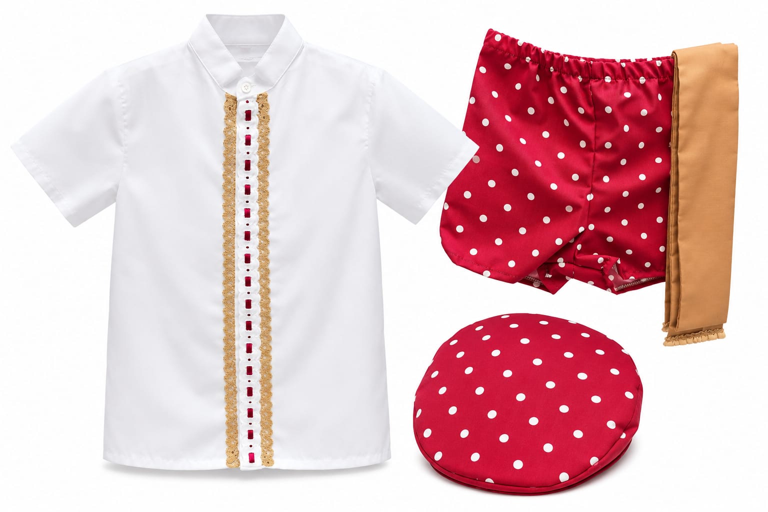 CONJUNTO FLAMENCO INFANTIL NIÑO - Imagen 2