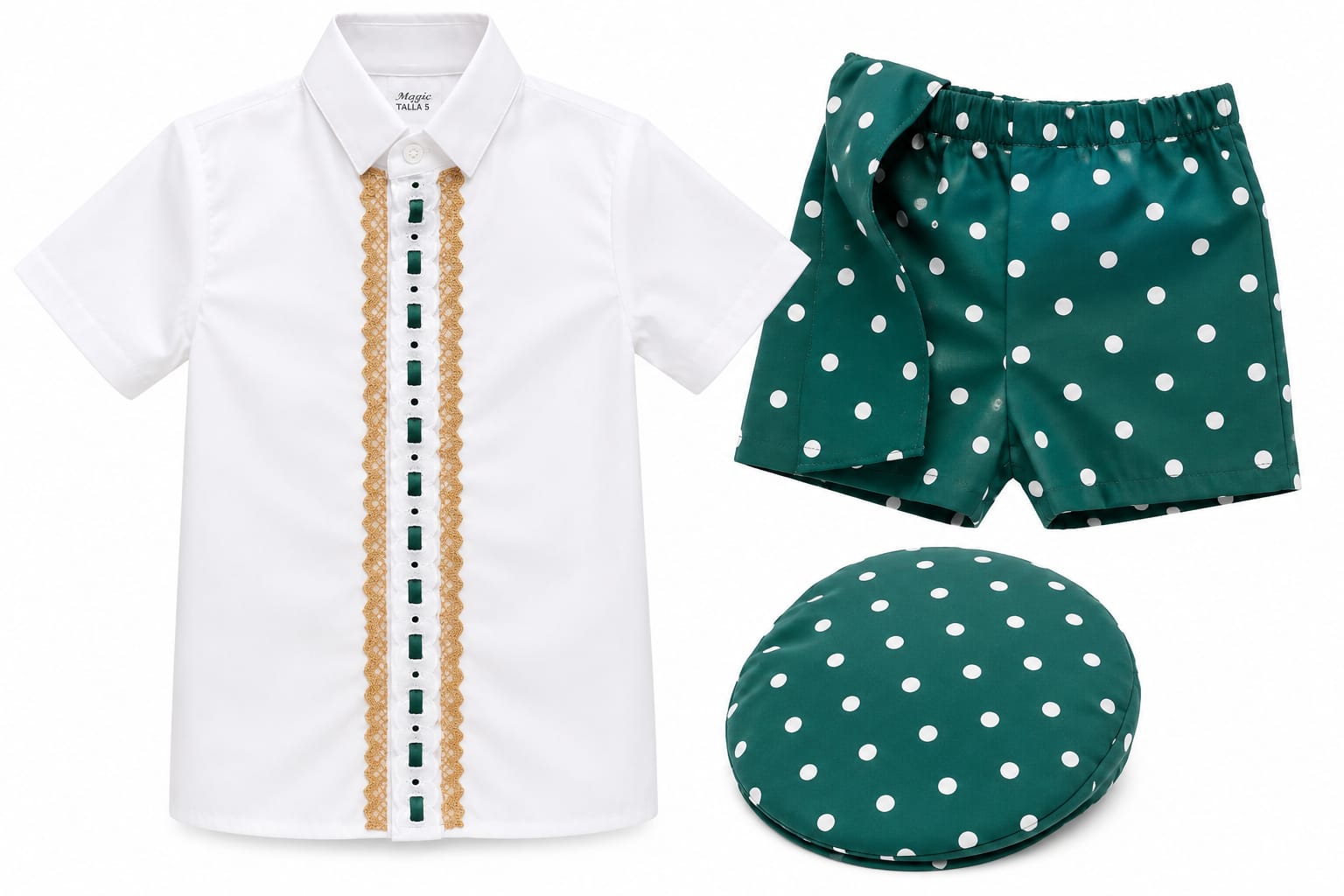 CONJUNTO FLAMENCO INFANTIL NIÑO