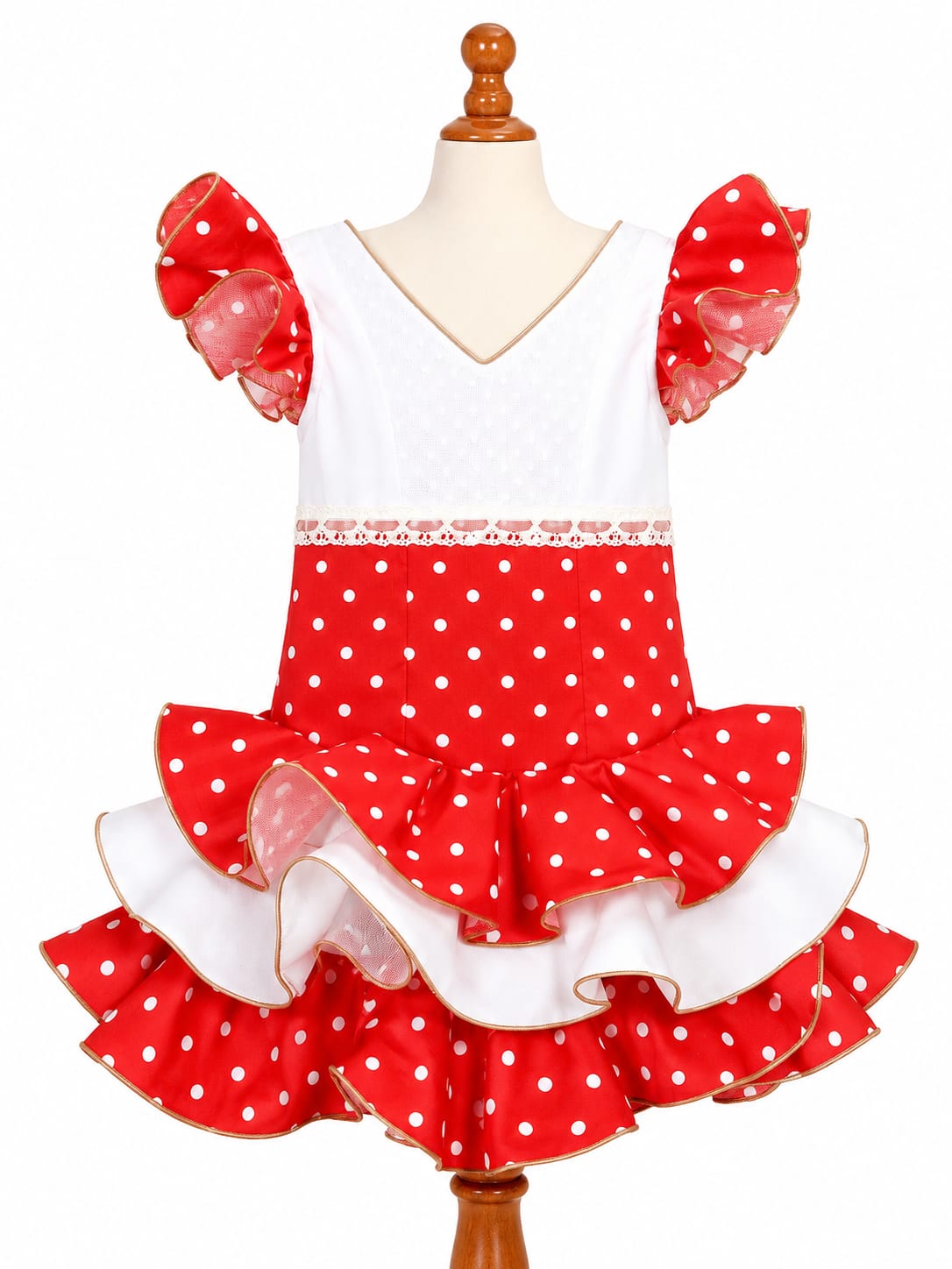 VESTIDO FLAMENCA INFANTIL MD. SARA