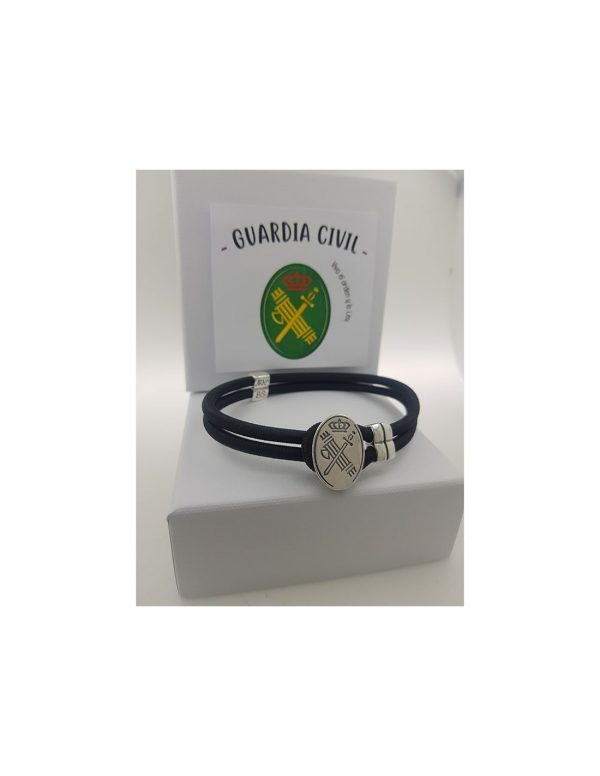 PULSERA GUARDIA CIVIL PLATA DE LEY