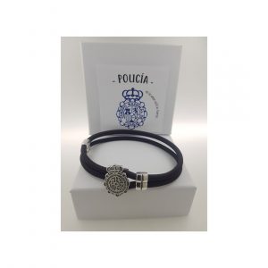 PULSERA POLICIA NACIONAL PLATA