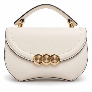 BOLSO DE MANO PRIAPUS BEIGE