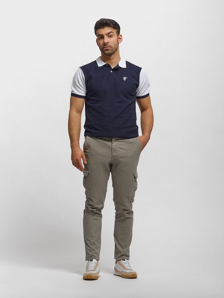 POLO BICOLOR / MARINO - Imagen 6