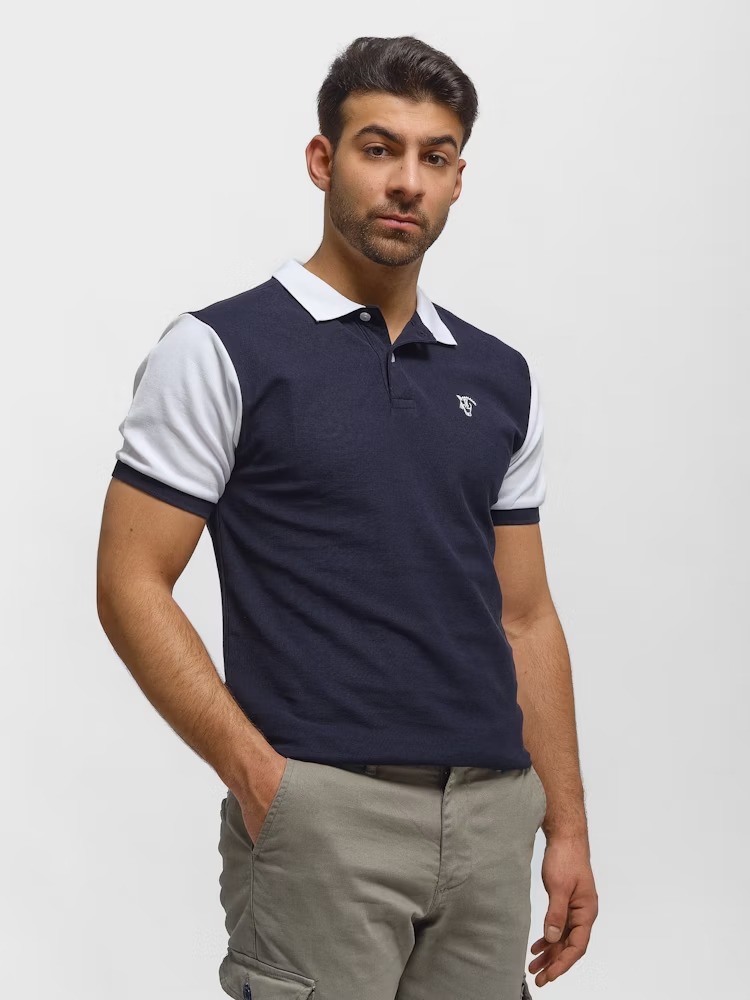 POLO BICOLOR / MARINO - Imagen 5