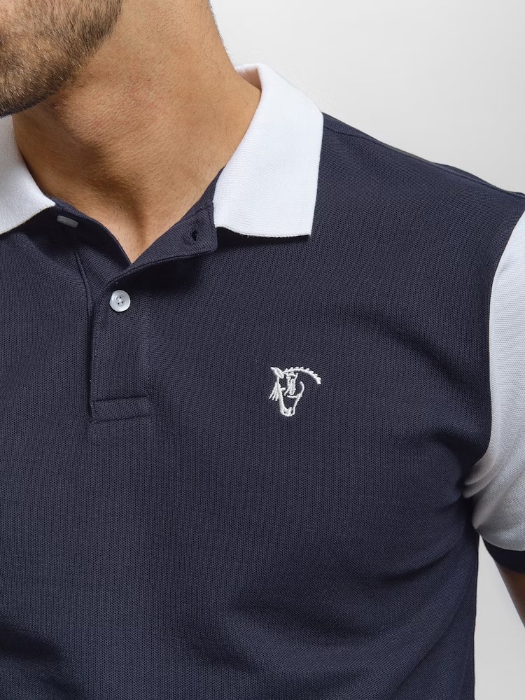 POLO BICOLOR / MARINO - Imagen 3