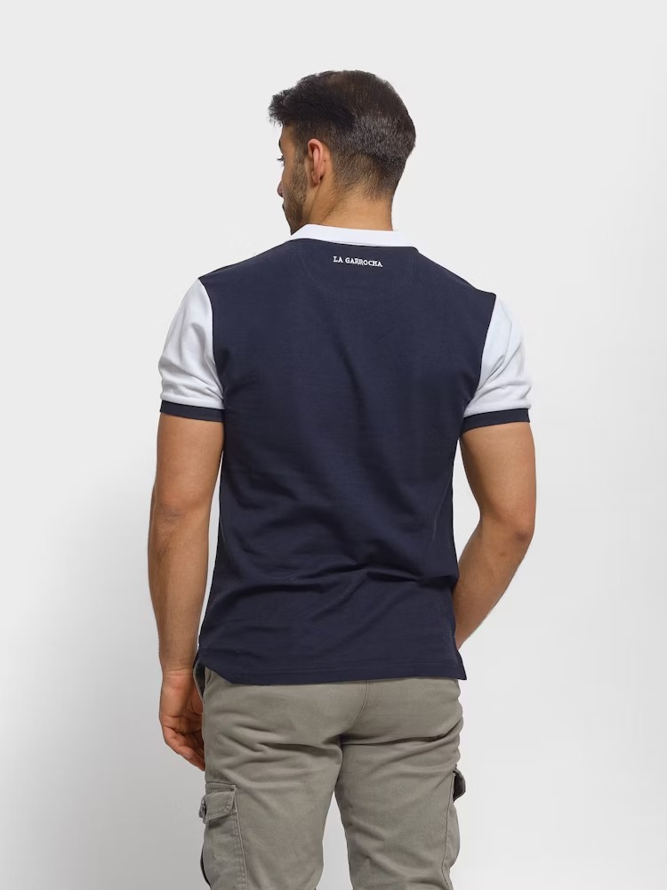 POLO BICOLOR / MARINO - Imagen 4