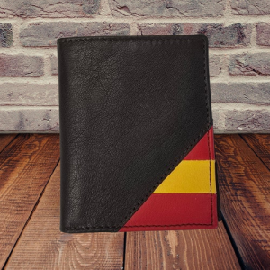 CARTERA PIEL BANDERA