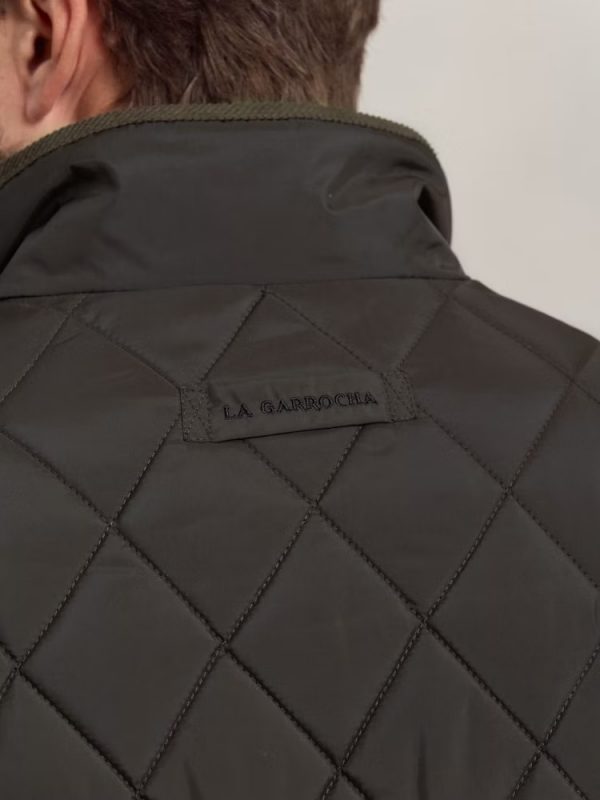 CHALECO ACOLCHADO ROMBOS / CARBON - Imagen 6
