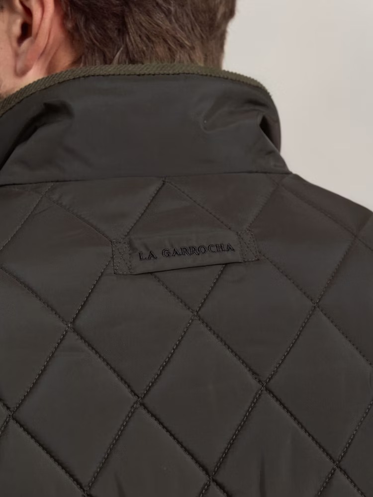CHALECO ACOLCHADO ROMBOS / CARBON - Imagen 6